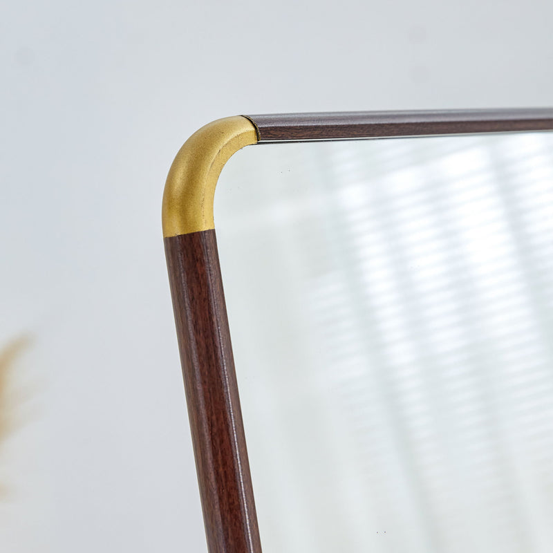4th Generation Floor Standing Full Length Mirror, Wall Mounted Glass - Transparent