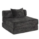 Convertible Floor Sofa Bed With Fixed Shape Frame For Living Room