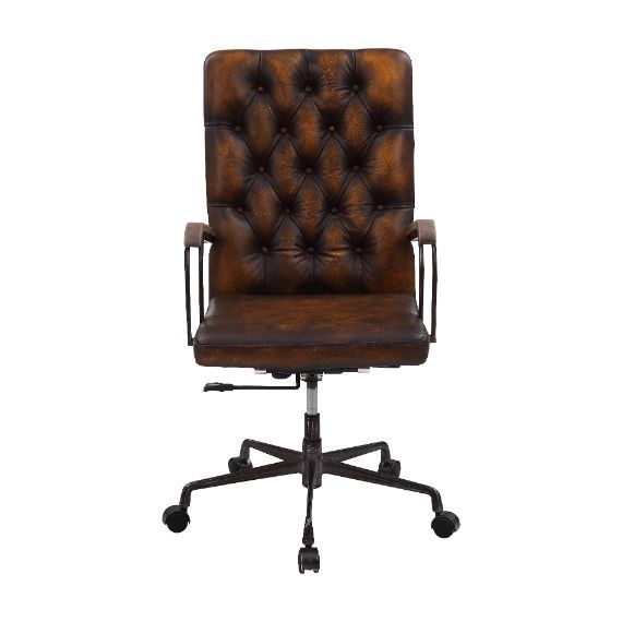 Noknas - Office Chair - Brown Lether