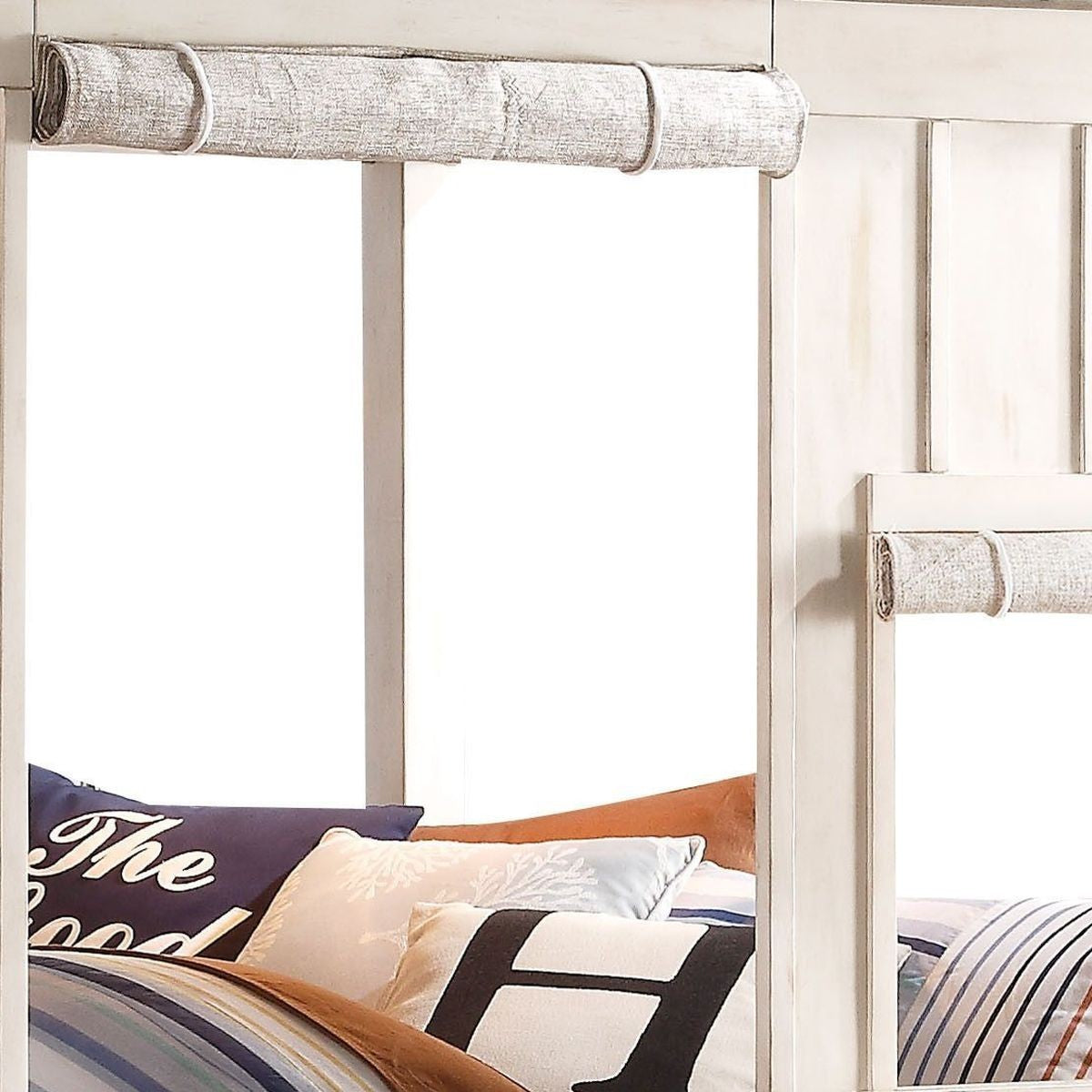ACME Spring Cottage Full Bed in Weathered White & Washed Gray 37655F - Atlantic Fine Furniture Melbourne FL