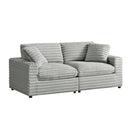 Jenny - 2 Piece Sofa Sectional - Gray