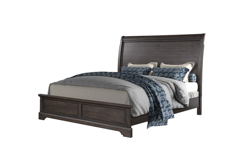 Crafted Sleigh Bed