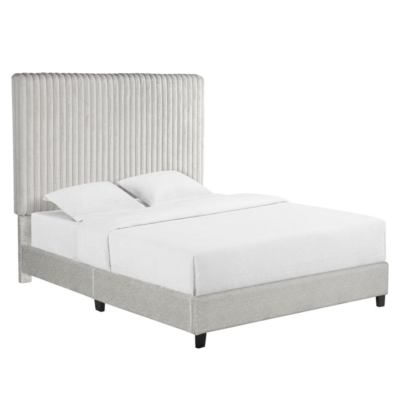 Bridgevine Home - Queen Bed - Minky Stone