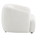 Lucifer - Chair - White Shimmer Chenille