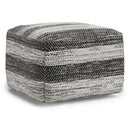 Clay - Square Pouf, Upholstered