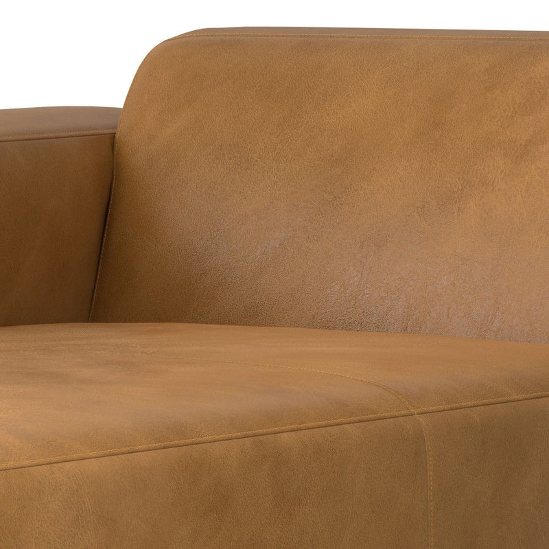 Rex - Left Chaise Sofa Module - Sienna