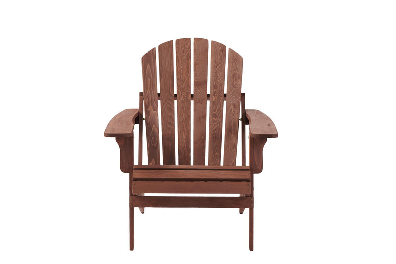 Oversize Outdoor Folding Adirondack Chair, Patio Chair For Garden