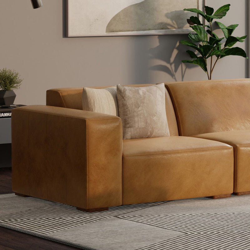 Rex - Left Arm Sofa Module - Sienna