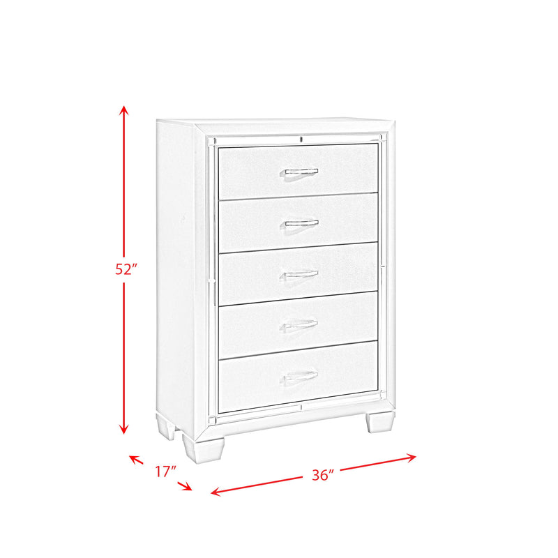 Platinum - Youth Platform Bedroom Set