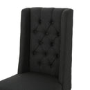 Sophisticated Tufted Dining Chair With High Back Design