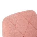 Adjustable And Space-Saving Chair With Golden Electroplated Legs