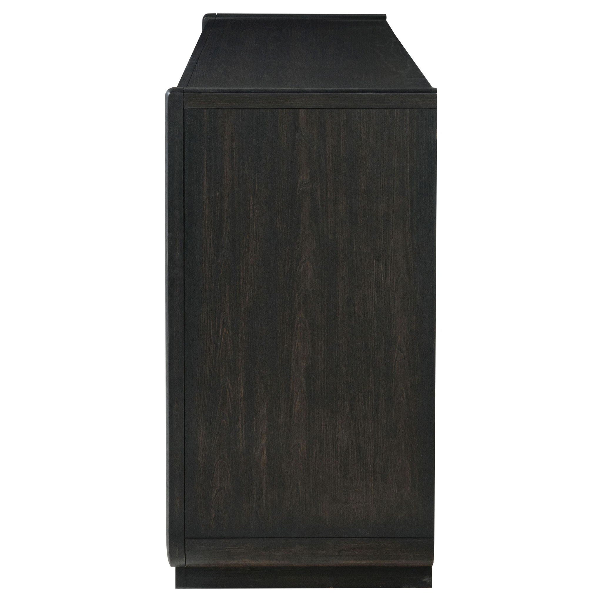 Leandro 8-drawer Bedroom Dresser Cabinet Burnished Black