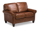 Westside - Loveseat - Dark Brown - Atlantic Fine Furniture Inc