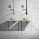 Bathroom Vessel Sink, Circular Design