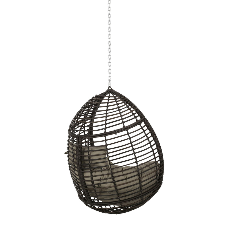 Morris Teardrop - Hanging Chair With Chain And Water Resistant Cushions