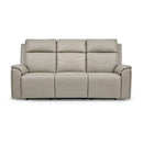 Vernon - Power Reclining Sofa With Console, Power Headrest, Lumbar, Heat & Massage