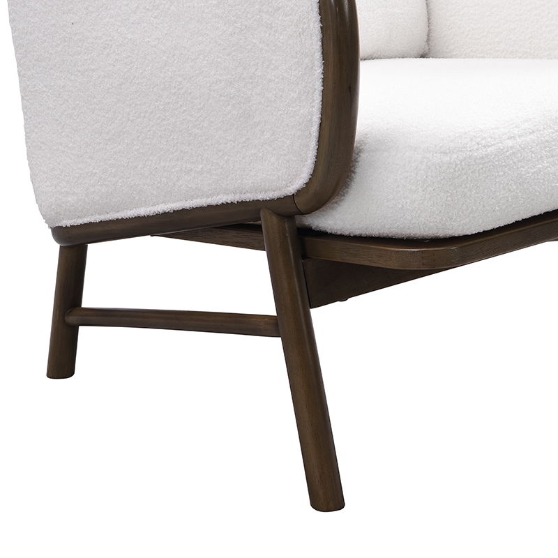 Upholstered Accent Armchair For Living Room