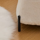 Upholstered Storage Ottoman Set With Reversible Lid