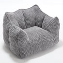 Comfortable Chenille Sofa Chairs With Highly Resilient Foam For Living Rooms And Bedrooms