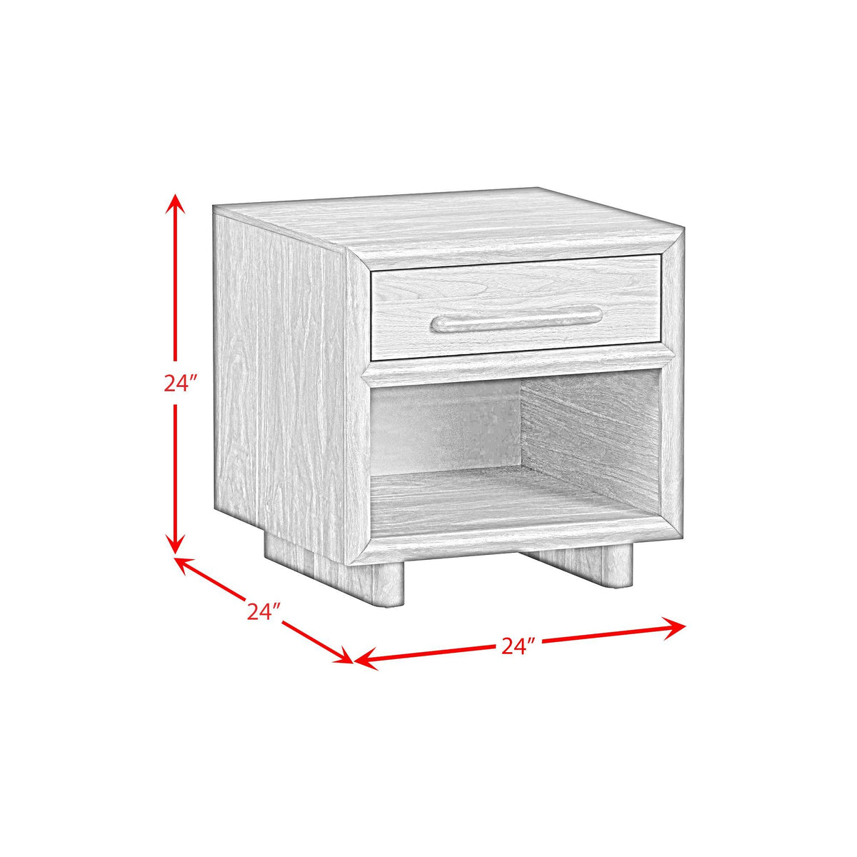 Brisbane Occasional Table Set in Dark Brown by Elements International, view 13