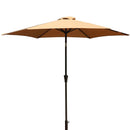 9' Pole Umbrella With Carry Bag - Taupe