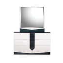 Vios - Zebra HG Mirror - White