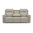 Vernon - Power Reclining Sofa With Console, Power Headrest, Lumbar, Heat & Massage