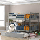 Bunk Bed With Ladder For Bedroom, Guest Room Furniture