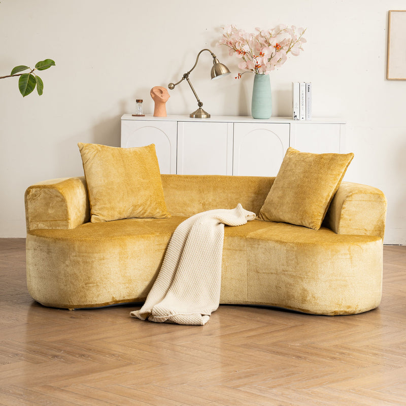 Cloud Modular Sectional Sofa With Chaise, With Deep Seat