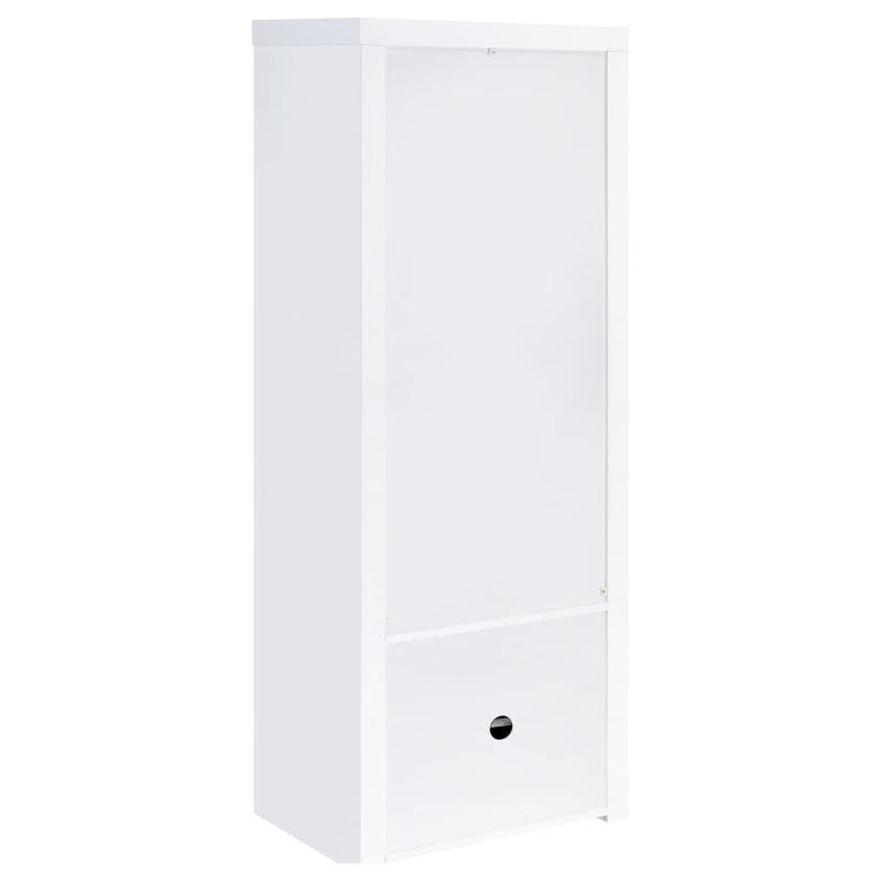 Jude - 3 Piece TV Entertainment Center - White High Gloss