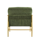 Modern Accent Chair With Plush Cushions, Cozy Seating