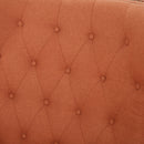 Contemporary Style Push Back Recliner With Button Tufted Stitching And Nailhead Trim