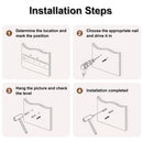 Adjustable LED Sandstone Wall Decor With Simulated Plants 3D Art Sculpture, Glass Vase & Rabbit Statue, Remote Control - Light Coffee