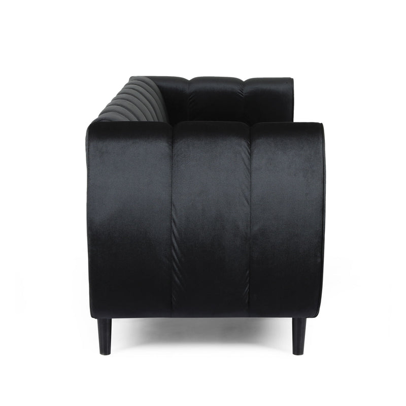 Miranda - Modern Glam Velvet 3 Seater Sofa