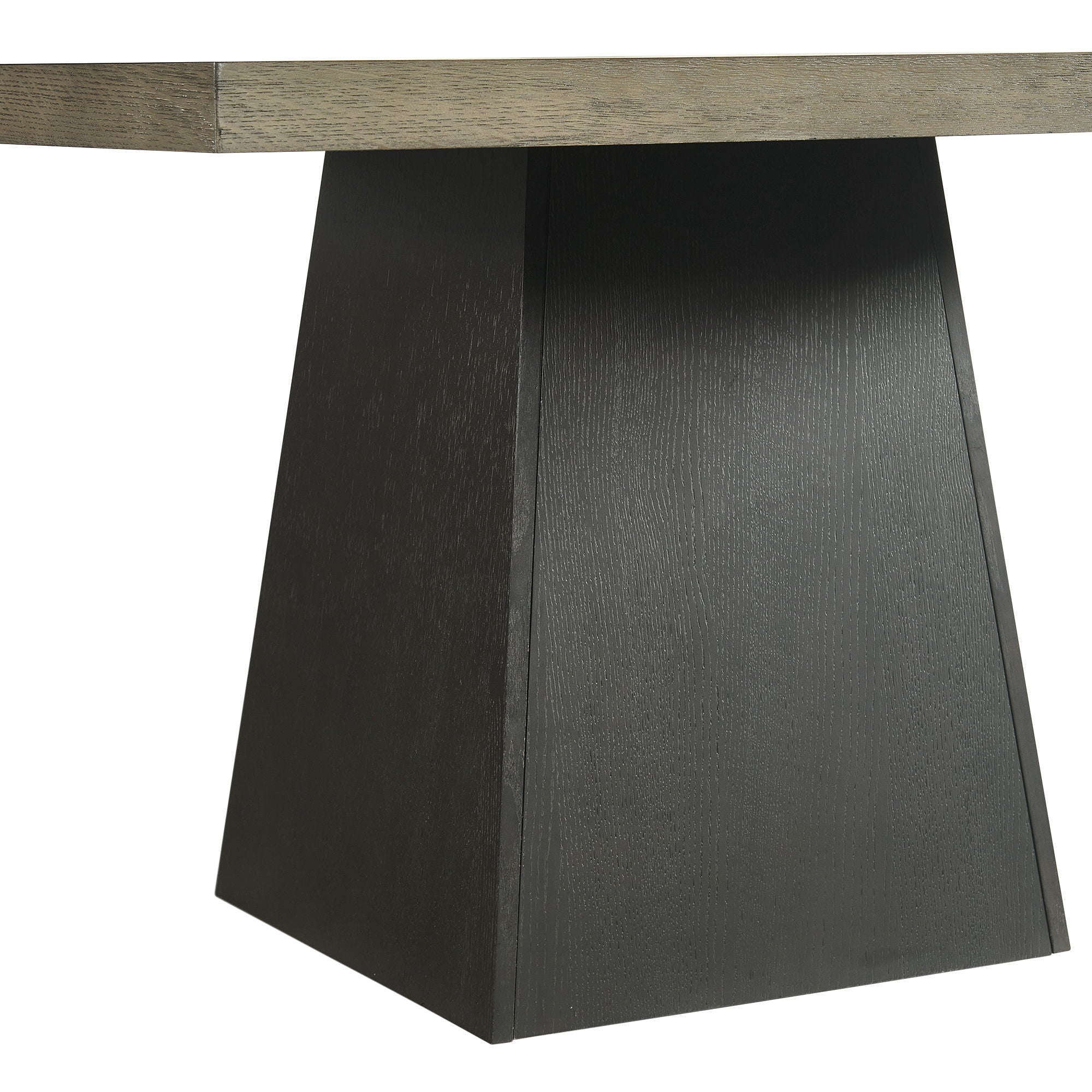 Jemma - Square Dining Table - Gray / Dark Espresso