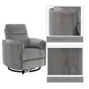Sagen - Recliner With Swivel & Glider