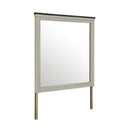 Augusta - Mirror With Sleek Frame, Large Scale Mirror For Dresser - Beige Brown