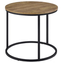 Lainey - Round Occasional Side End Table - Mango