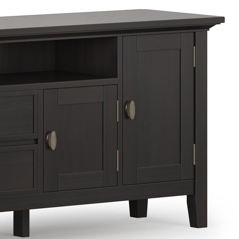 Redmond - TV Media Stand - Hickory Brown