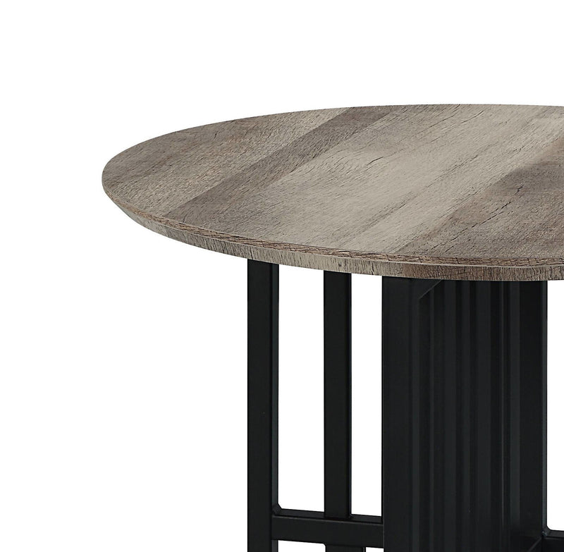 Zudora - End Table - Black / Oak