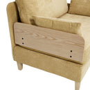 Mid Century Modern Foldable Sofa Bed, 3 In 1 Convertible Sleeper With 3 Pillows