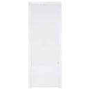 Jude - 3-Shelf Engineered Wood Media Tower - High Gloss White