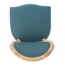 French Country Inspired Dining Chair With Iconic Round Backrest