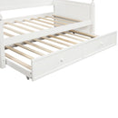 Twin Size Daybed & Twin Size Trundle - White