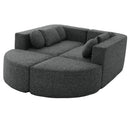 Boneless - Couch Modular Sectional Sofa With Deep Seating And Curved Design