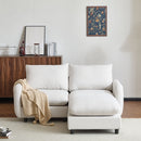 Oversize Modular Free Combination Sectional Sofa Couch With Ottoman For Living Room