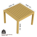 3 Piece Indoor / Outdoor Leisure Table And Chair Set