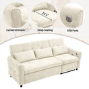 3 Seater Sofa Bed And Reversible Recliner