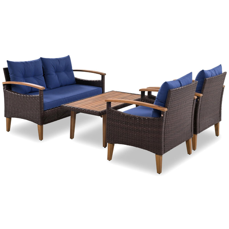 4 Piece Garden Furniture, Patio Seating Set