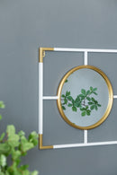 3 Mirror Piece Wall Mirror InRectangular Frame, Home Wall Decor For Bedroom Living Room